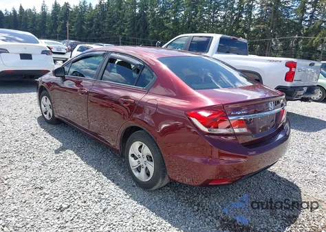 2014 Honda Civic Lx z USA, uszkodzony, nr VIN 19XFB2F59EE225244